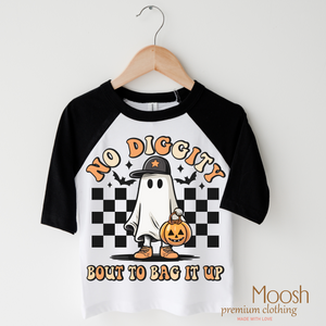 No Diggity Bout To Bag It Up Shirt - Halloween Shirt — view 4