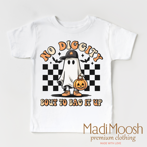 No Diggity Bout To Bag It Up Shirt - Halloween Shirt — view 1