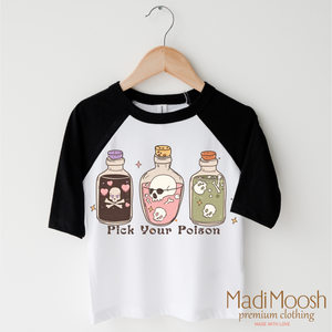 Pick Your Poison Witch Shirt - Halloween Shirt — view 3