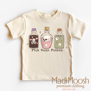 Pick Your Poison Witch Shirt - Halloween Shirt — view 1