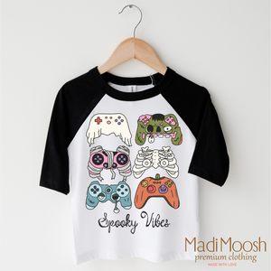 Spooky Vibes Video Game Shirt - Halloween Shirt — view 3