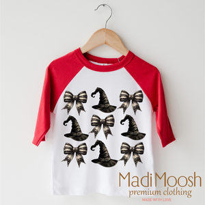 Witch Hats And Bows Spooky Shirt - Halloween Tee — view 3