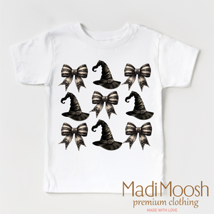 Witch Hats And Bows Spooky Shirt - Halloween Tee — view 2