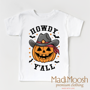 Howdy Y'all Fall Pumpkin Shirt - Halloween Tee — view 2