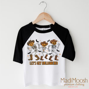 Let's Get Halloweird Cowboy Halloween Shirt - Halloween Tee — view 4