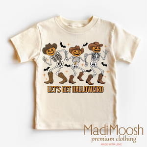 Let's Get Halloweird Cowboy Halloween Shirt - Halloween Tee — view 1