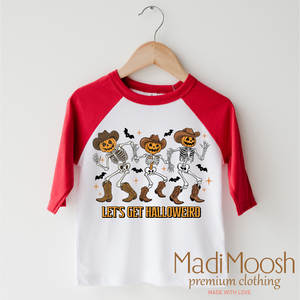 Let's Get Halloweird Cowboy Halloween Shirt - Halloween Tee — view 3