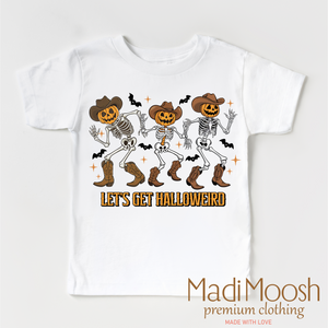 Let's Get Halloweird Cowboy Halloween Shirt - Halloween Tee — view 2
