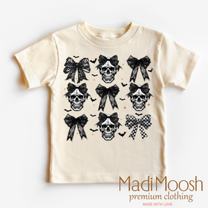 Skulls And Bows Halloween Shirt - Halloween Tee — view 2