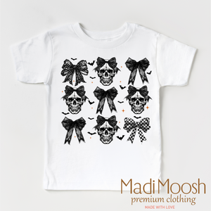 Skulls And Bows Halloween Shirt - Halloween Tee — view 1