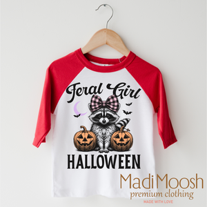 Feral Girl Halloween Shirt - Halloween Tee — view 6