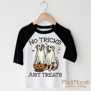 No Tricks Just Treats Halloween Shirt - Cute Halloween Tee — view 3