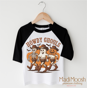 Howdy Ghouls Cowboy Halloween Shirt - Halloween Tee — view 2