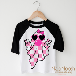 Cute Ghost Blowing Bubbles Halloween Shirt - Cute Halloween Tee — view 3