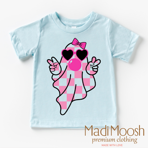 Cute Ghost Blowing Bubbles Halloween Shirt - Cute Halloween Tee — view 4