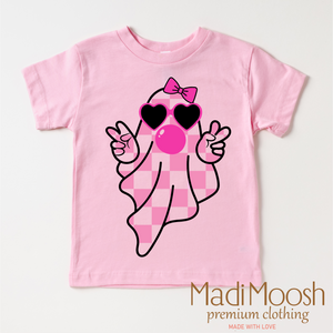 Cute Ghost Blowing Bubbles Halloween Shirt - Cute Halloween Tee — view 1