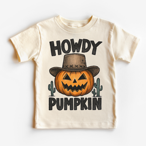Howdy Pumpkin Western Halloween Shirt - Halloween Tee — view 1