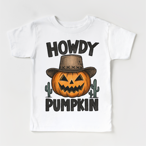 Howdy Pumpkin Western Halloween Shirt - Halloween Tee — view 2