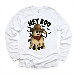 Hey Boo Western Halloween Shirt - Halloween Tee — view 4