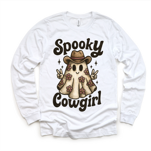 Spooky Cowgirl Halloween Shirt - Halloween Tee — view 4
