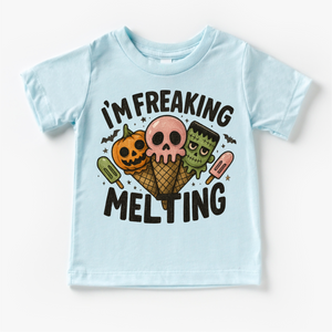 I'm Freaking Melting Ice-cream Halloween Shirt - Halloween Tee — view 5