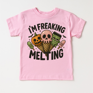 I'm Freaking Melting Ice-cream Halloween Shirt - Halloween Tee — view 3