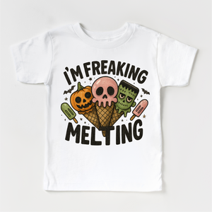 I'm Freaking Melting Ice-cream Halloween Shirt - Halloween Tee — view 2