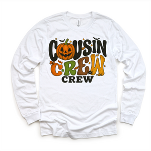 Retro Cousin Crew Halloween Shirt - Halloween Tee — view 4