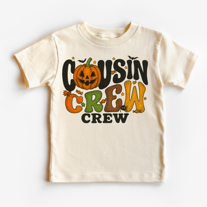 Retro Cousin Crew Halloween Shirt - Halloween Tee — view 1
