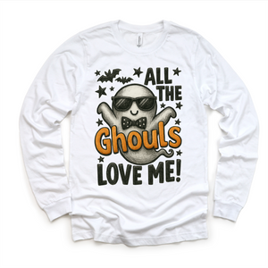 All The Ghouls Love Me Halloween Shirt - Halloween Tee — view 4