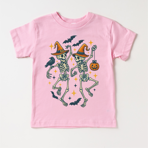 Dancing Skeletons Shirt - Halloween Tee MZ16 — view 3