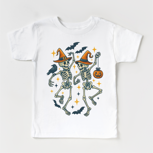 Dancing Skeletons Shirt - Halloween Tee MZ16 — view 2
