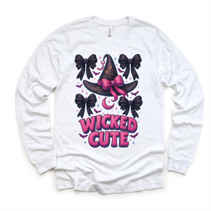 Wicked Cute Witch Shirt - Halloween Tee MZ17 — view 4