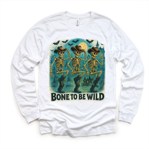 Bone To Be Wild Shirt - Halloween Tee MZ29 — view 3