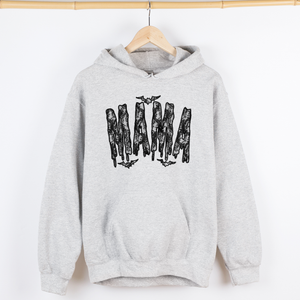 Shimmering Ghost Mama Faux Lace Halloween Coquette Vintage Iridescent Graphic Hoodie — view 4