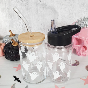 Mommy and Me Matching Halloween Ghost Cups — view 4