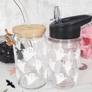 Mommy and Me Matching Halloween Ghost Cups — view 1