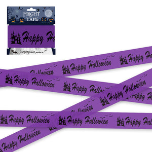 Halloween Warning Strip Tape - Plastic Isolation Decoration Tape for Horror Atmosphere — view 4