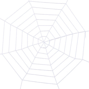 Halloween spider web decoration haunted house party trick props spider silk simulation big spider combination scene arrangement — view 3