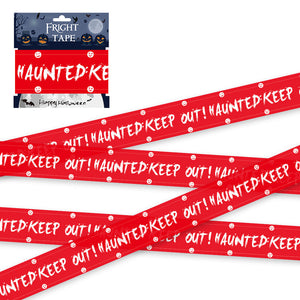 Halloween Warning Strip Tape - Plastic Isolation Decoration Tape for Horror Atmosphere — view 6