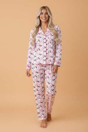 Halloween Ghosts & Bats Pajama Set — view 1