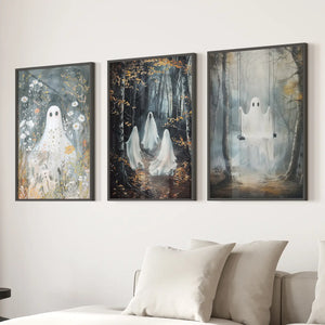 Halloween Ghost Print Trendy Gothic Home Decor — view 7