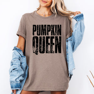 Pumpkin Queen Halloween Autumn Seasonal Celebration Limited Edition Premium Graphic Tee — view 4