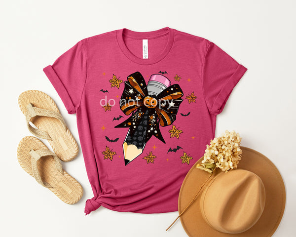 Halloween Pencil Graphic Tee