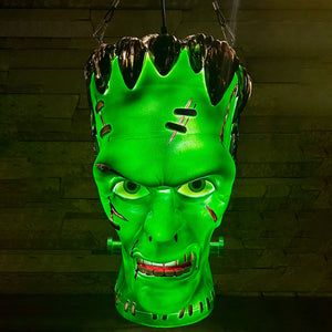 Giant Frankenstein Monster Pendant Lantern Prop 20-Inch-Tall Waterproof Outdoor Halloween Decoration — view 8
