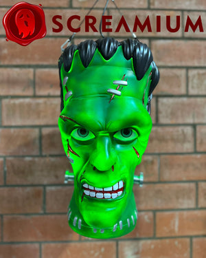 Giant Frankenstein Monster Pendant Lantern Prop 20-Inch-Tall Waterproof Outdoor Halloween Decoration — view 6