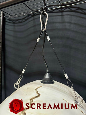 Giant Skull Pendant Lantern Prop 20-Inch-Tall Waterproof Outdoor Halloween Decoration — view 7