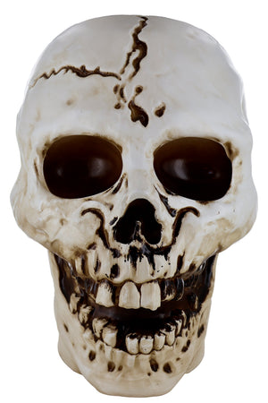 Giant Skull Animatronic Lamp Prop 20-Inch-Tall Heavy Duty Polyresin Halloween Decoration — view 8