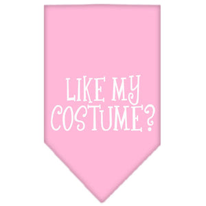Halloween Pet and Dog Bandana Screen Printed, "Like My Costume?" — view 10