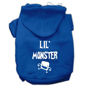 Halloween Pet Hoodie Screen Printed, "Lil Monster" — view 10